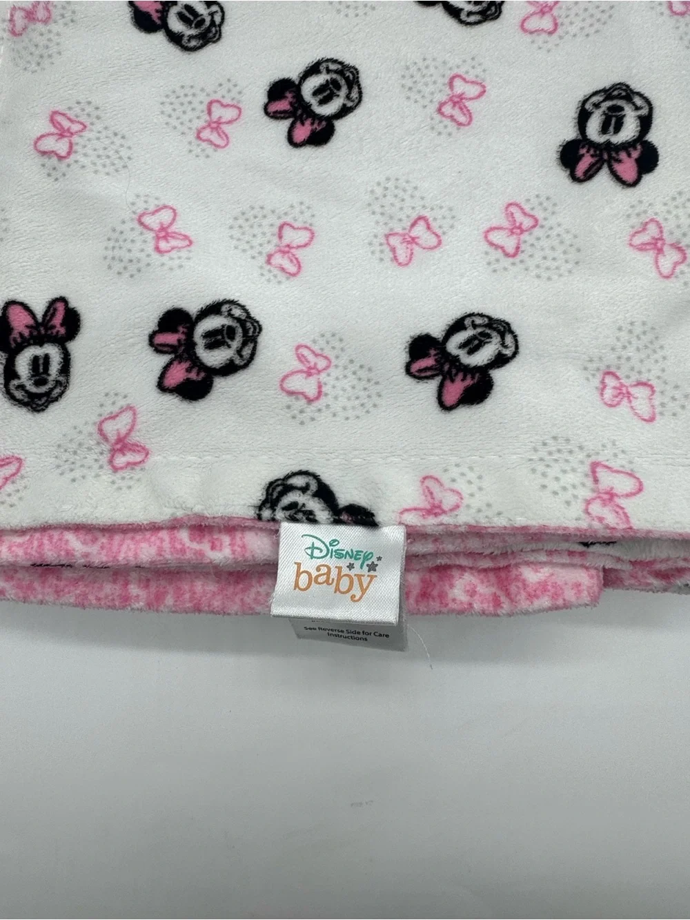 Disney Baby Double Sided Plush Fleece Baby Blanket